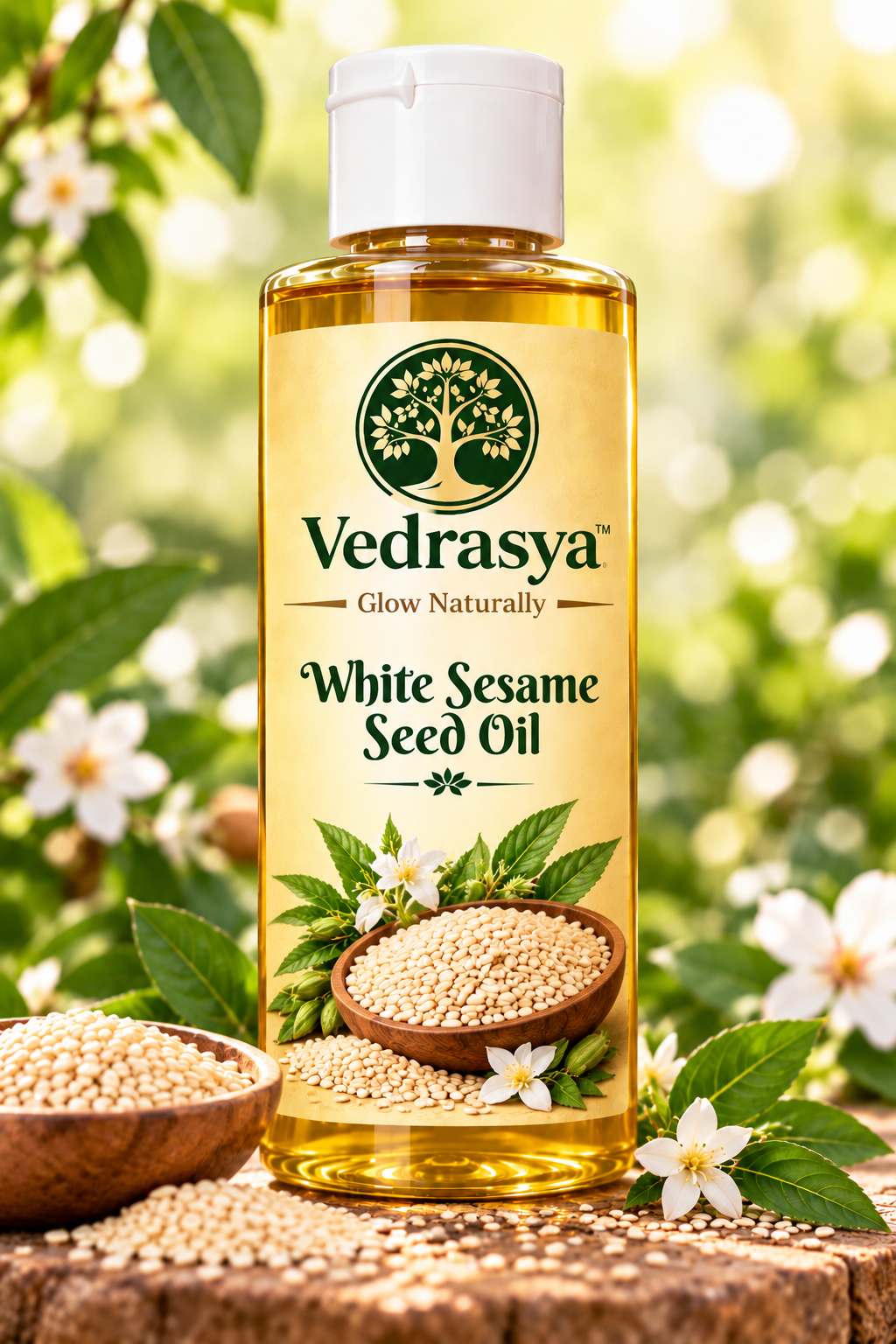 Vedrasya White Sesame Seed Oil