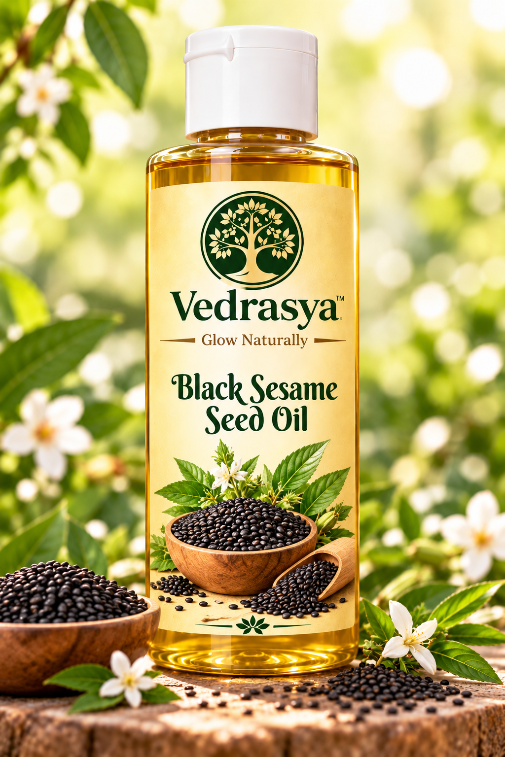 Vedrasya Black Sesame Seed Oil