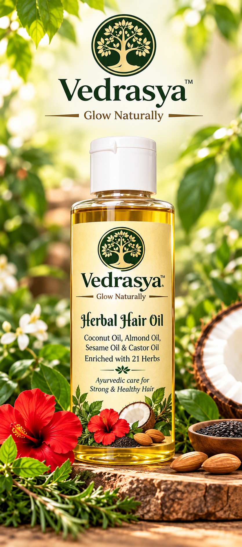 Vedrasya Vedrasya Herbal Hair Oil