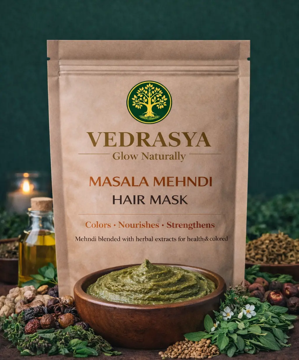 Vedrasya Masala Mehendi