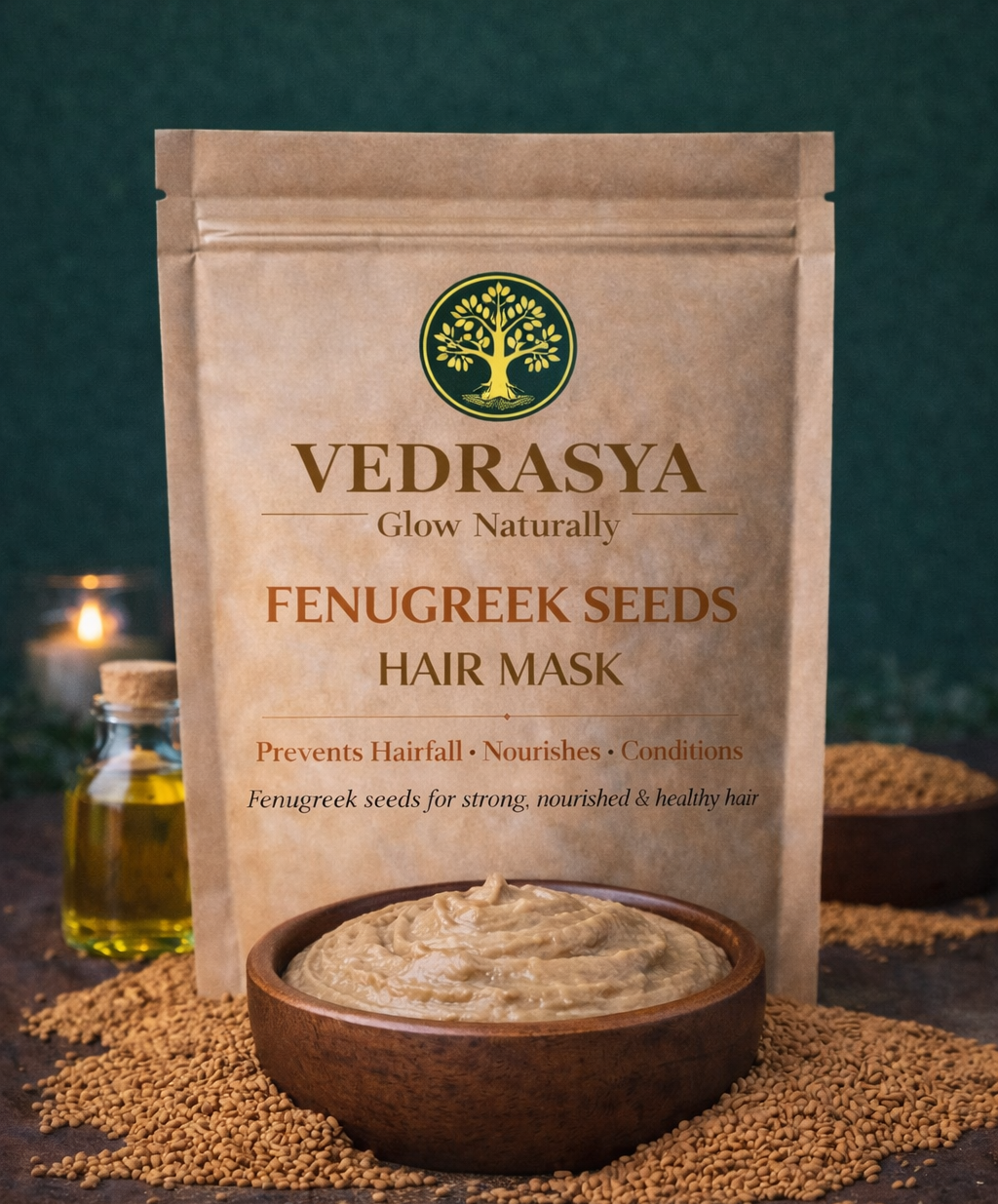 Vedrasya Fenugreek Seeds